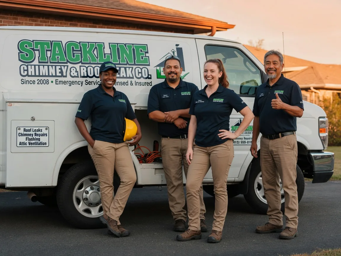 Chimney flashing repair company in Foosland, IL